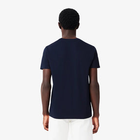 CAMISETA LACOSTE EM JÉRSEI DE ALGODÃO PIMA