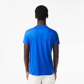 CAMISETA LACOSTE EM JÉRSEI DE ALGODÃO PIMA