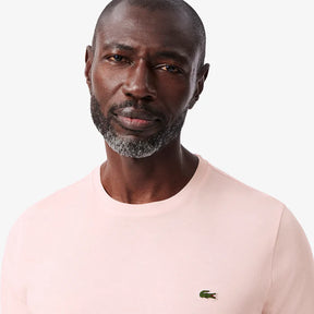 CAMISETA LACOSTE EM JÉRSEI DE ALGODÃO PIMA