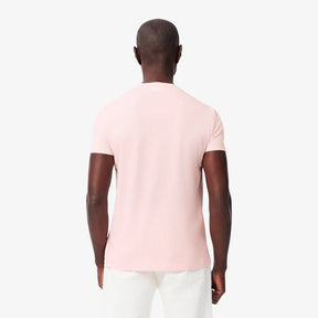 CAMISETA LACOSTE EM JÉRSEI DE ALGODÃO PIMA