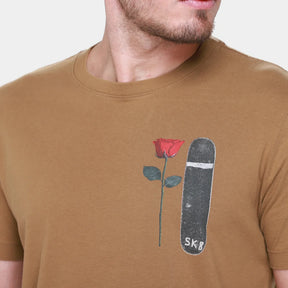 CAMISETA OSKLEN MASCULINA VINTAGE SK8 ROSE