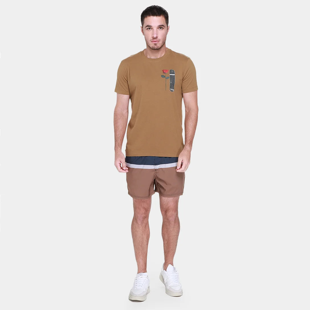 CAMISETA OSKLEN MASCULINA VINTAGE SK8 ROSE