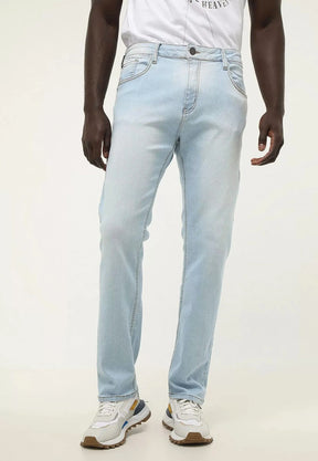 CALÇA JOHN JOHN SLIM JEANS CLARO