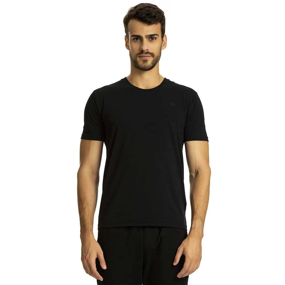 CAMISETA CARECA STRETCH PRETO JAB