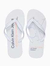 CHINELO CALVIN KLEIN TRADEMARK BRANCO