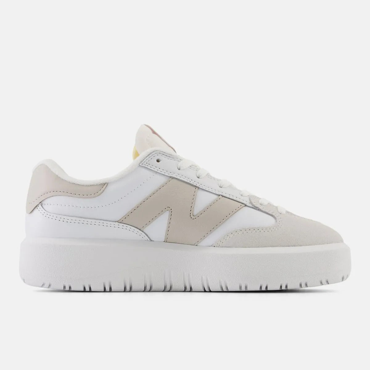 TENIS NEW BALANCE CT302 BRANCO MARROM