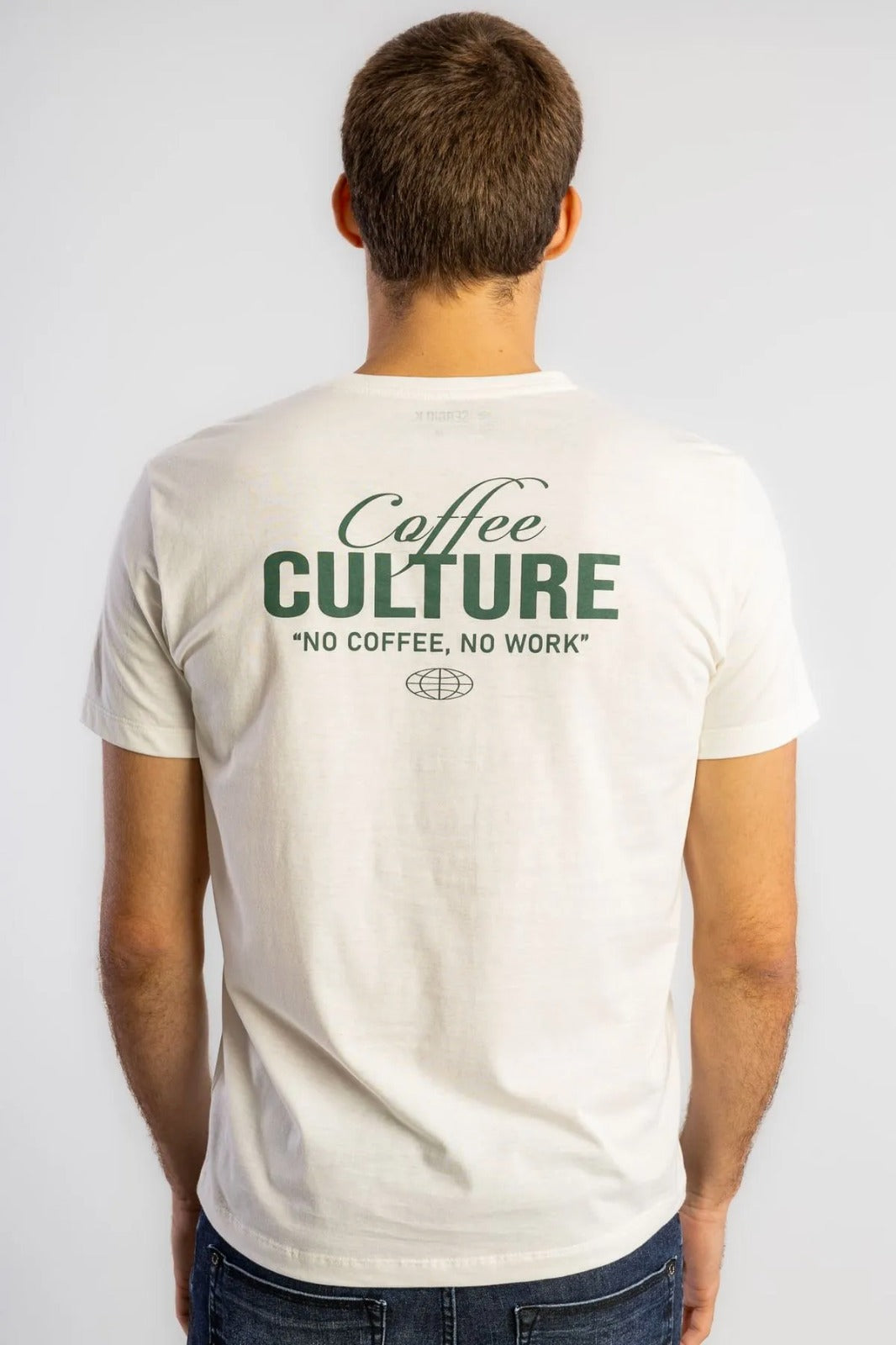 CAMISETA SERGIO K COFFEE CULTURE OFF WHITE