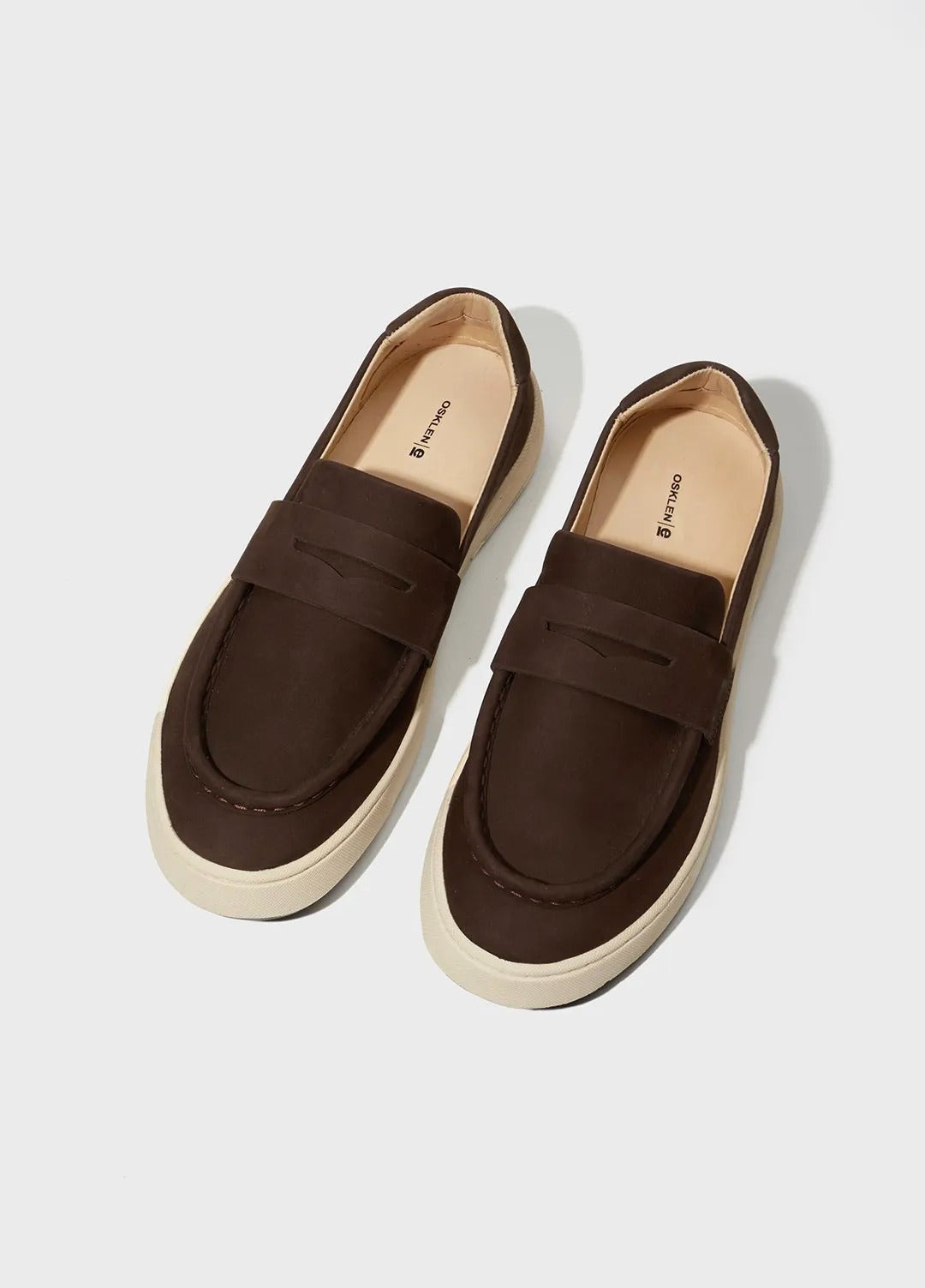 TENIS OSKLEN SOHO SLIP ON MARROM