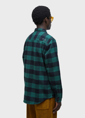 JAQUETA OSKLEN OVERSHIRT XADREZ VERDE