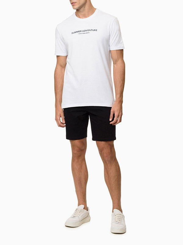 CAMISETA CALVIN KLEIN SUMMER ADVENTURE BRANCO