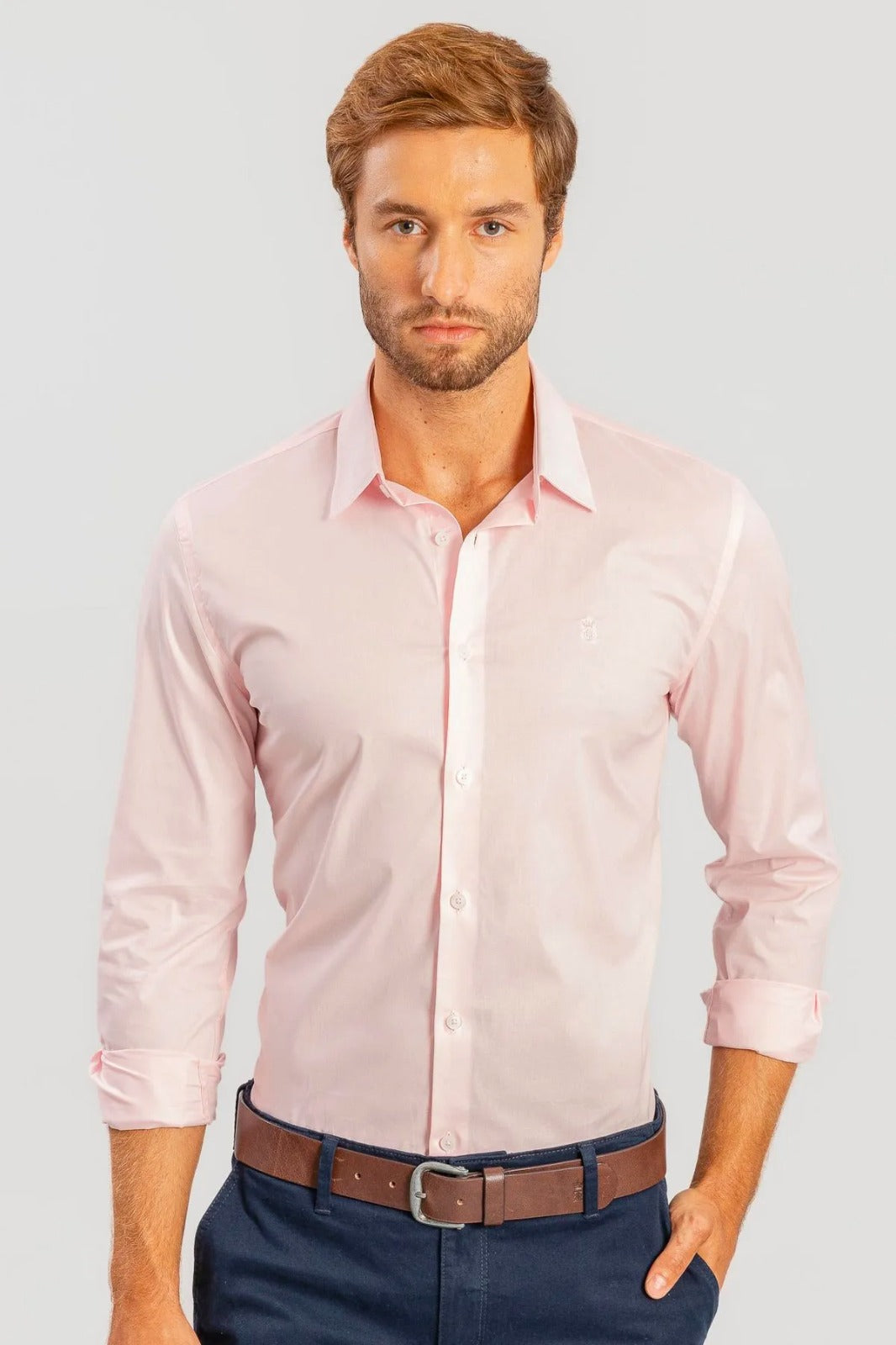 CAMISA SERGIO K TRICOLINE ELASTANO