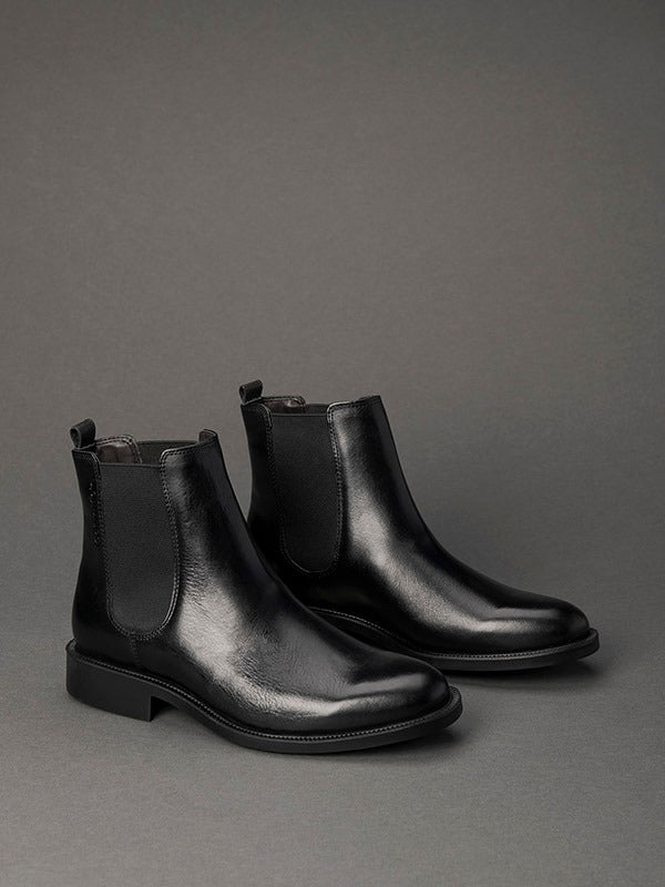 BOTA CHELSEA CALVIN KLEIN PRETO