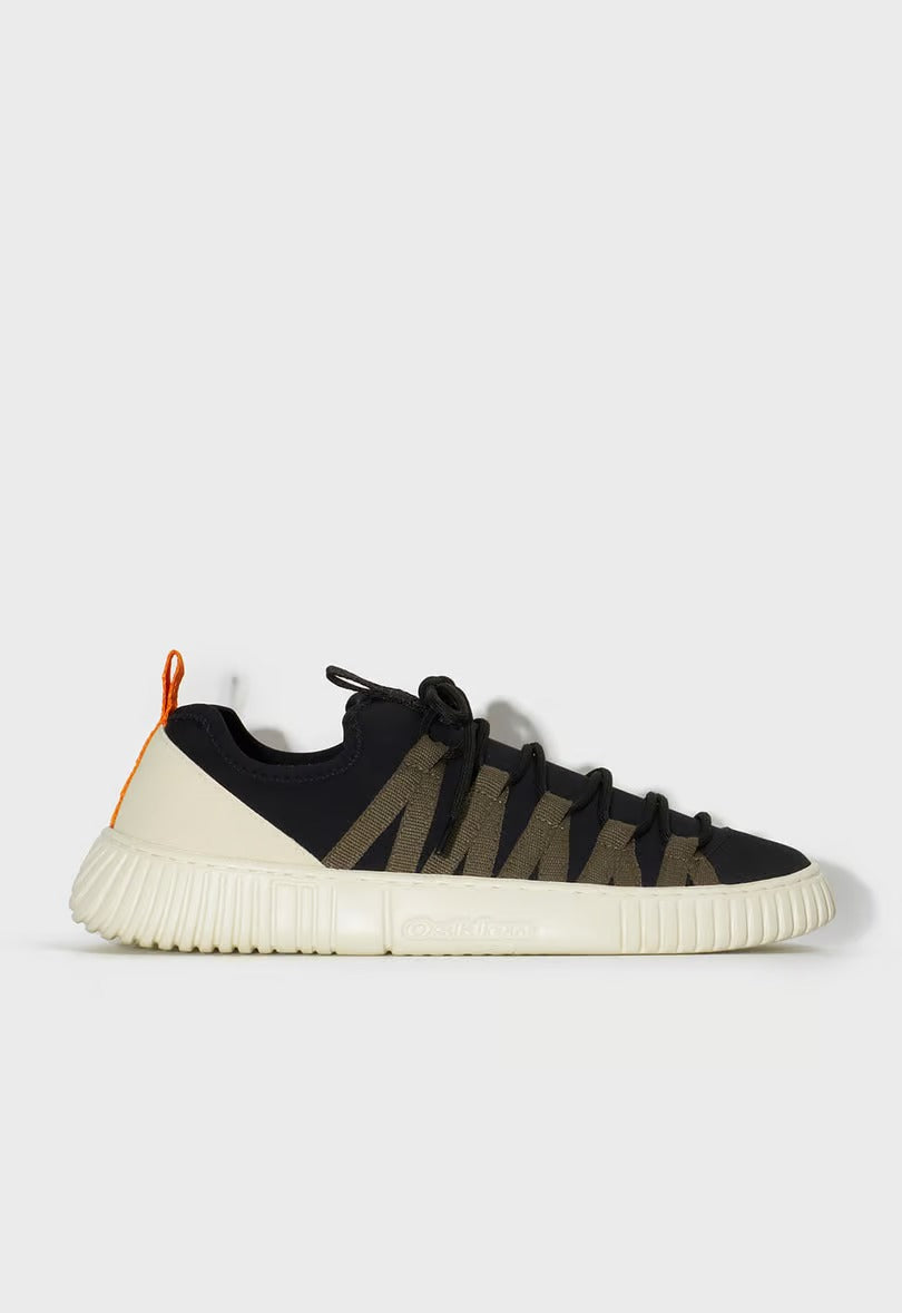 TENIS OSKLEN ARPX LOOP PRETO FOREST LARANJA