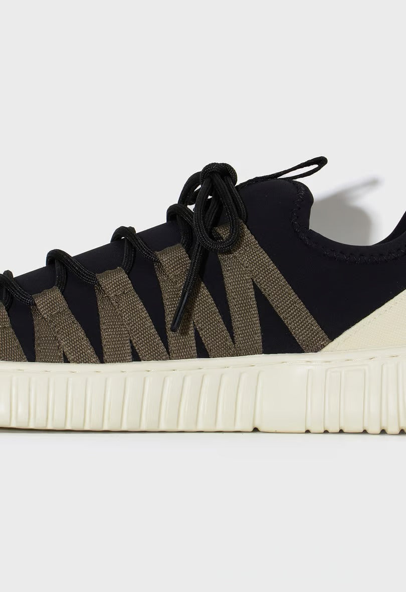 TENIS OSKLEN ARPX LOOP PRETO FOREST LARANJA