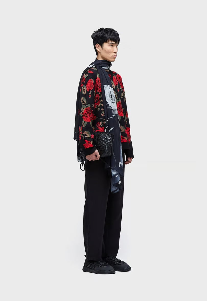 SUÉTER OSKLEN JACQUARD VINTAGE ROSE