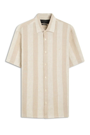 CAMISA ELLUS LINHO SORELLE SURF AREIA