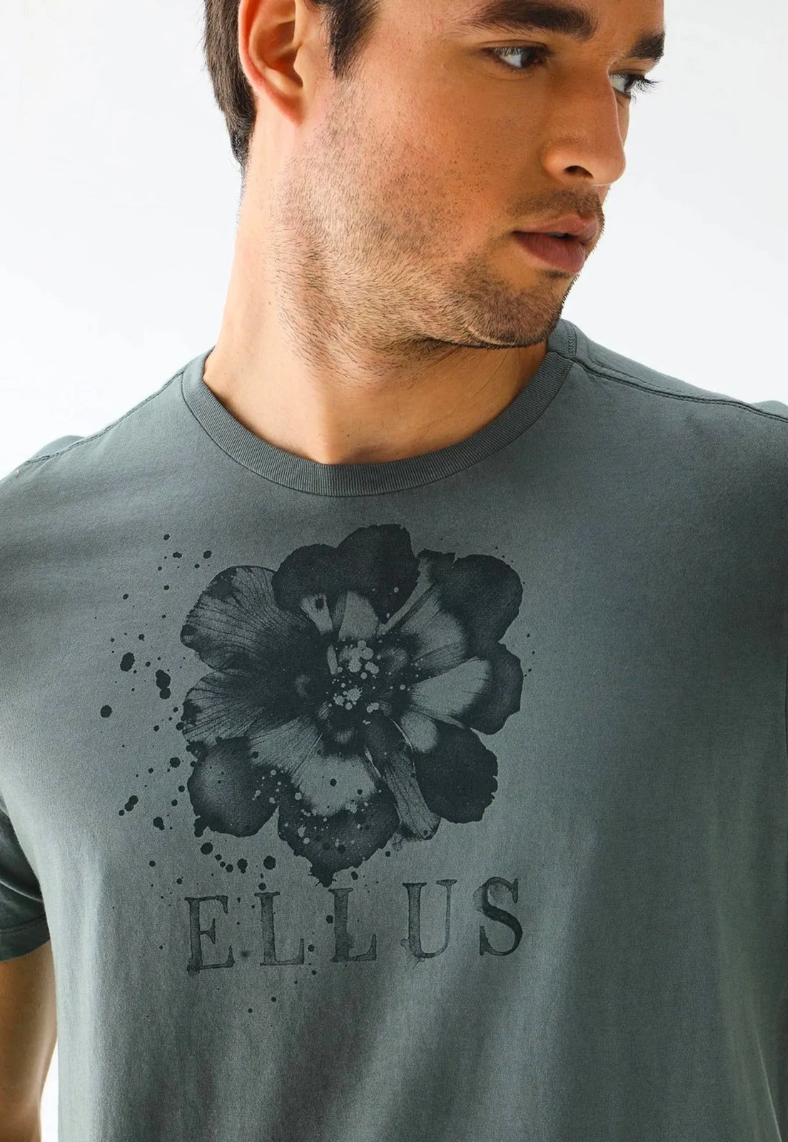 CAMISETA ELLUS SPRAY PAINT FLOWER CLASSIC