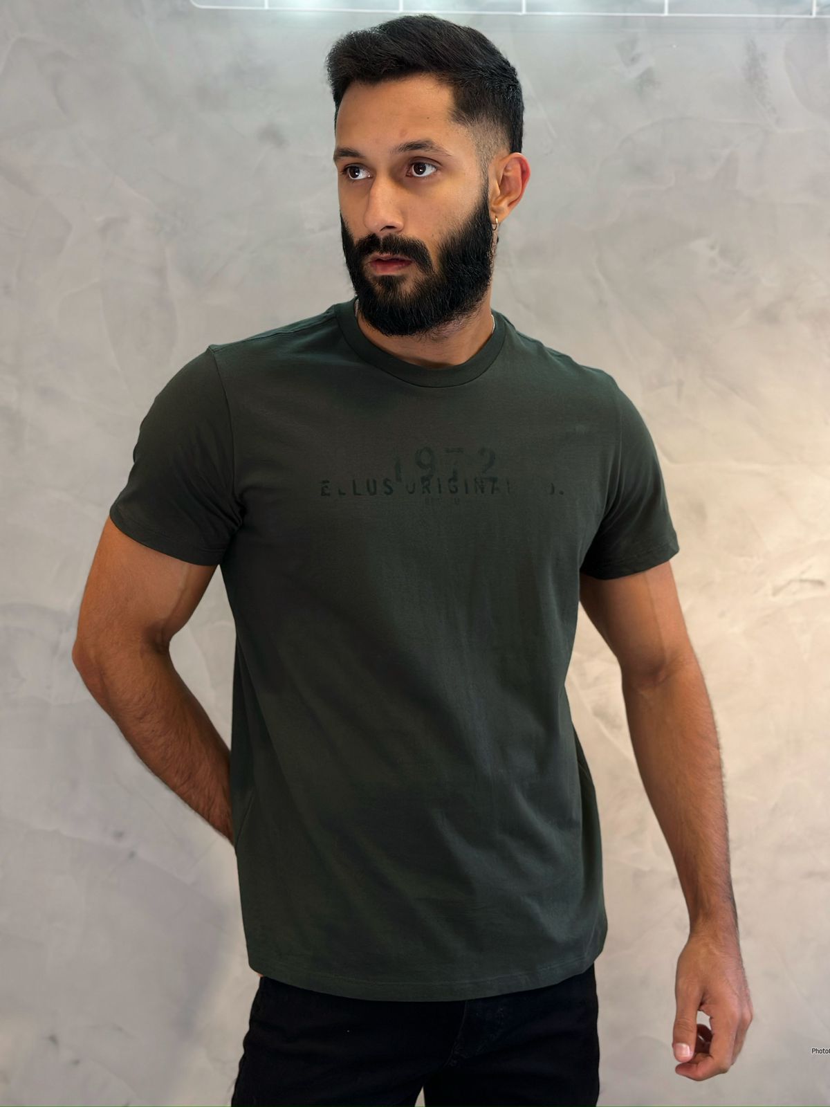 CAMISETA ELLUS FINE 1972 ARMY CLASSIC