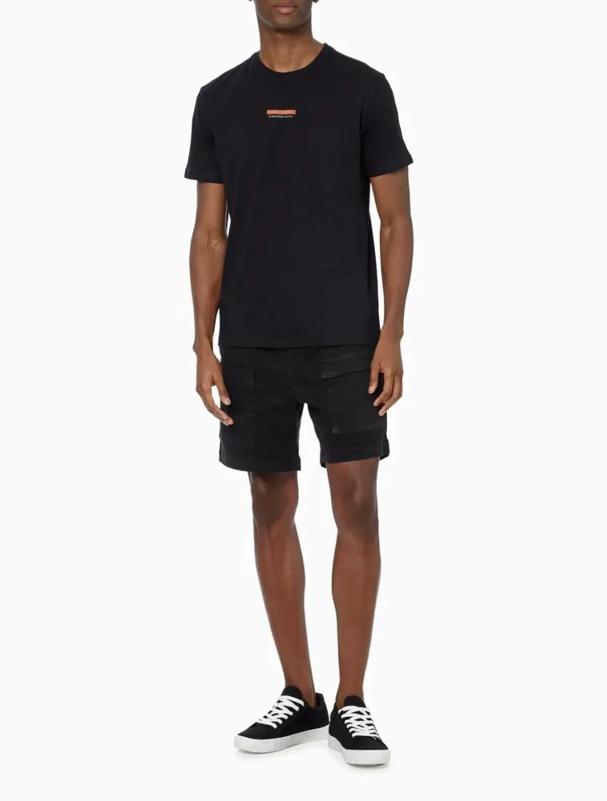 CAMISETA CALVIN KLEIN COPYRIGHT PRETO