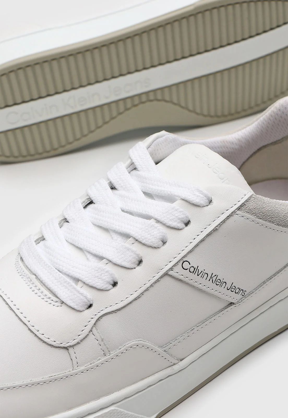 TENIS CALVIN KLEIN BASIC BRANCO