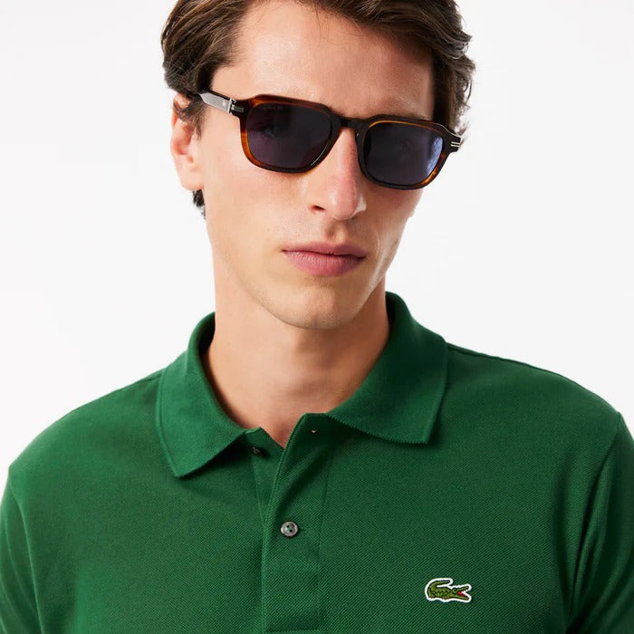 POLO LACOSTE ORIGINAL L.12.12 EM PIQUÉ DE ALGODÃO