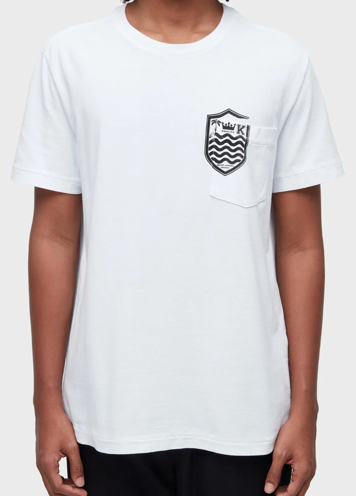 CAMISETA OSKLEN MASCULINA BOLSO BRASAO