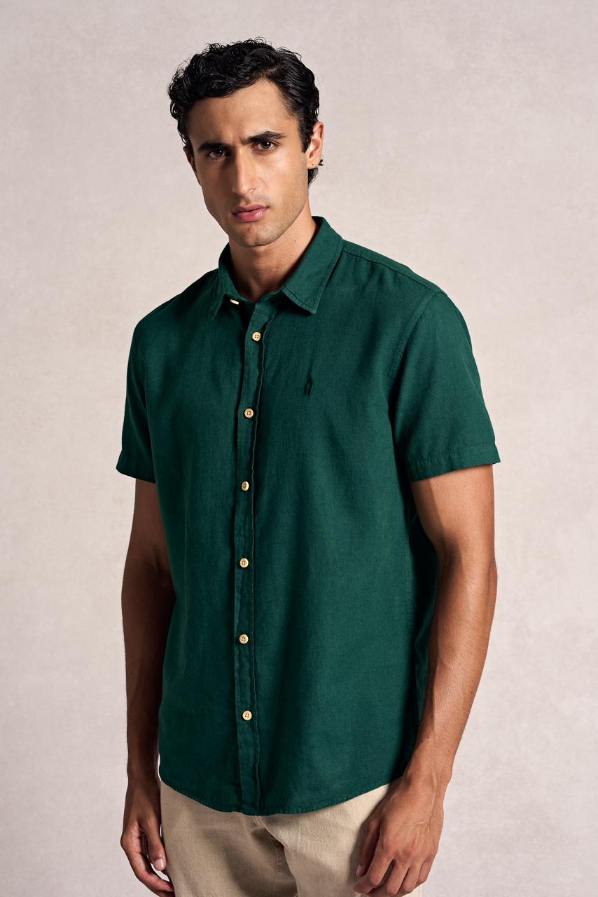 CAMISA LINHO ANKOR MANGA CURTA