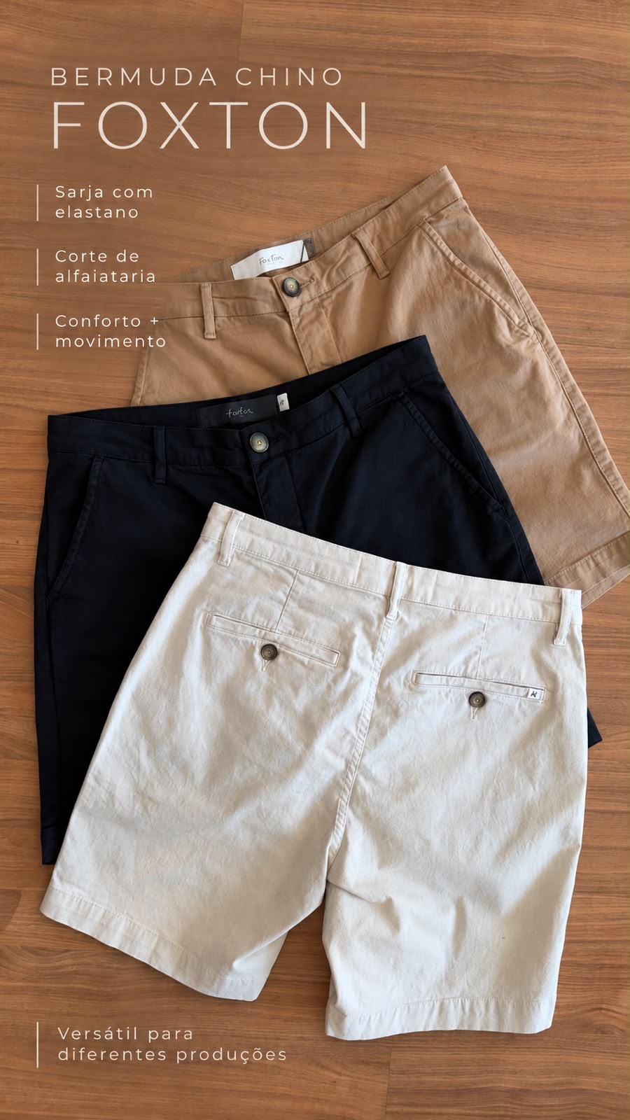BERMUDA CHINO FOXTON