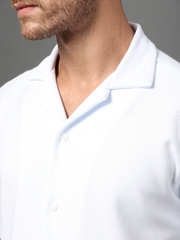 CAMISA CALVIN KLEIN REGULAR MALHA TEXTURIZ