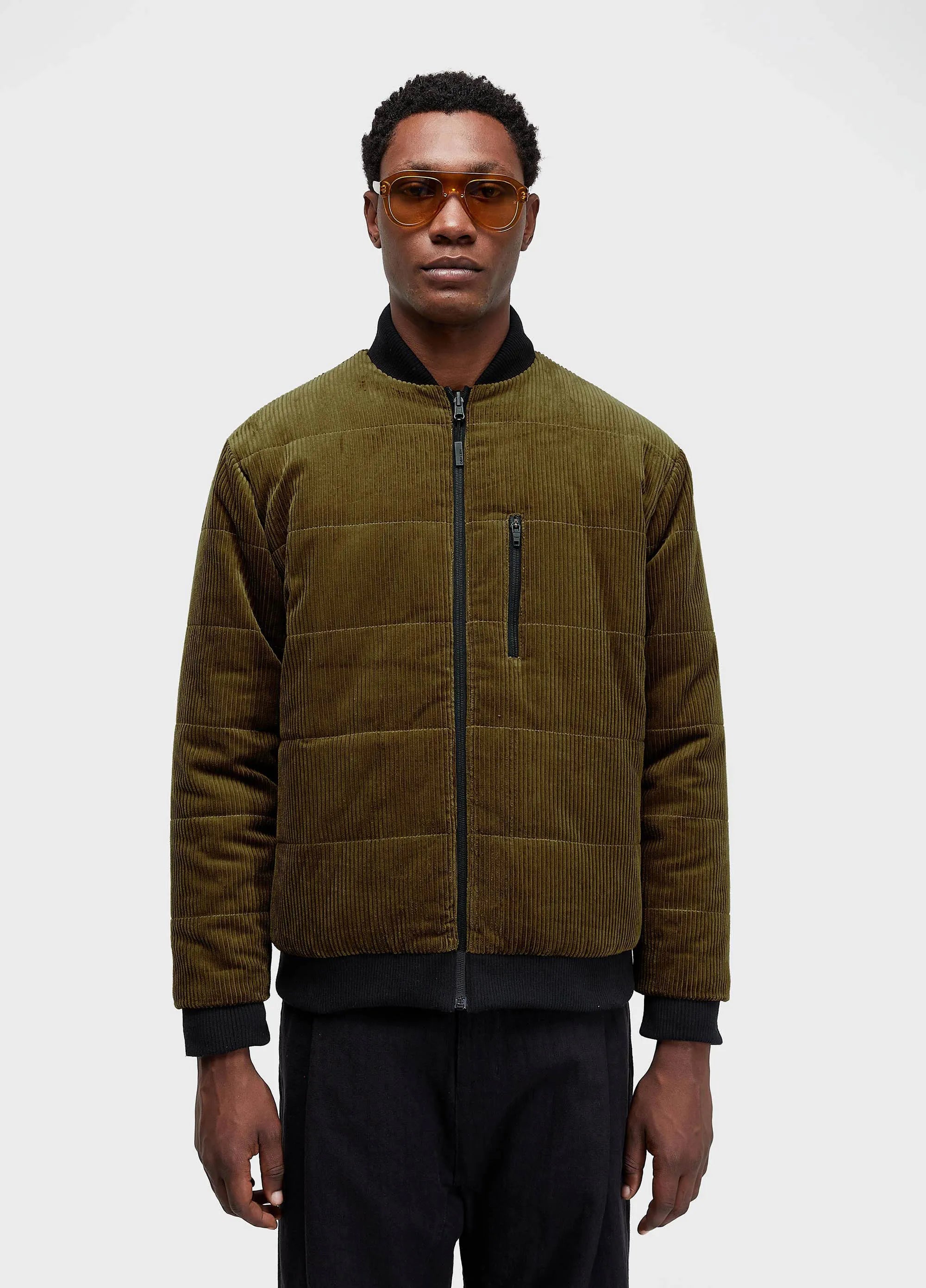 JAQUETA OSKLEN BOMBER DOUBLE VELVET ONIX