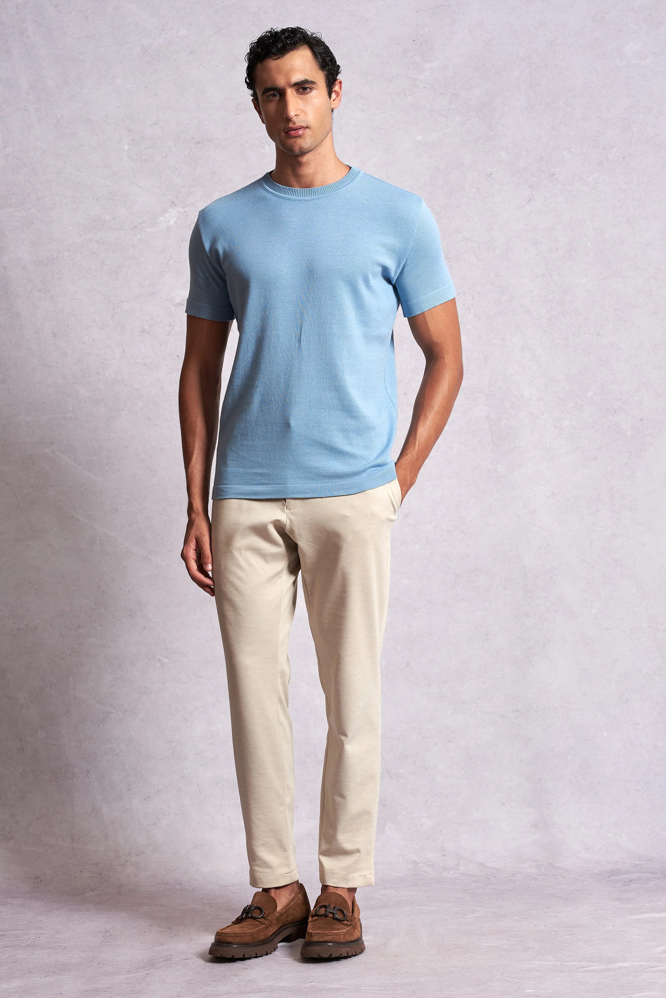 CAMISETA TRICOT MASCULINA ANKOR