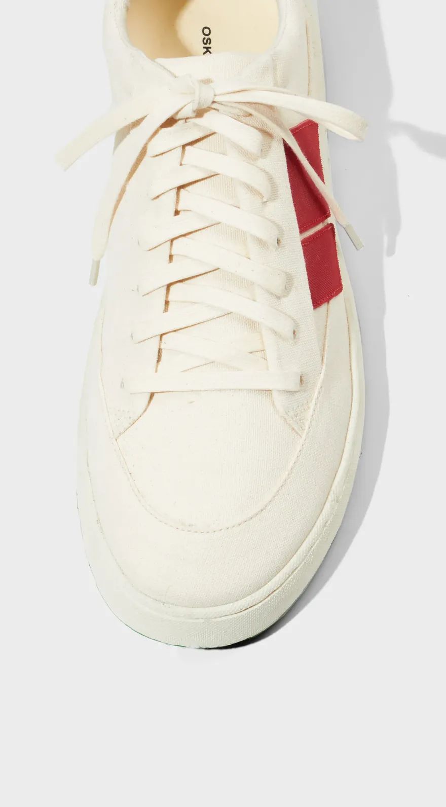 TENIS OSKLEN CANVAS AG CRU/VERMELHO MASCULINO