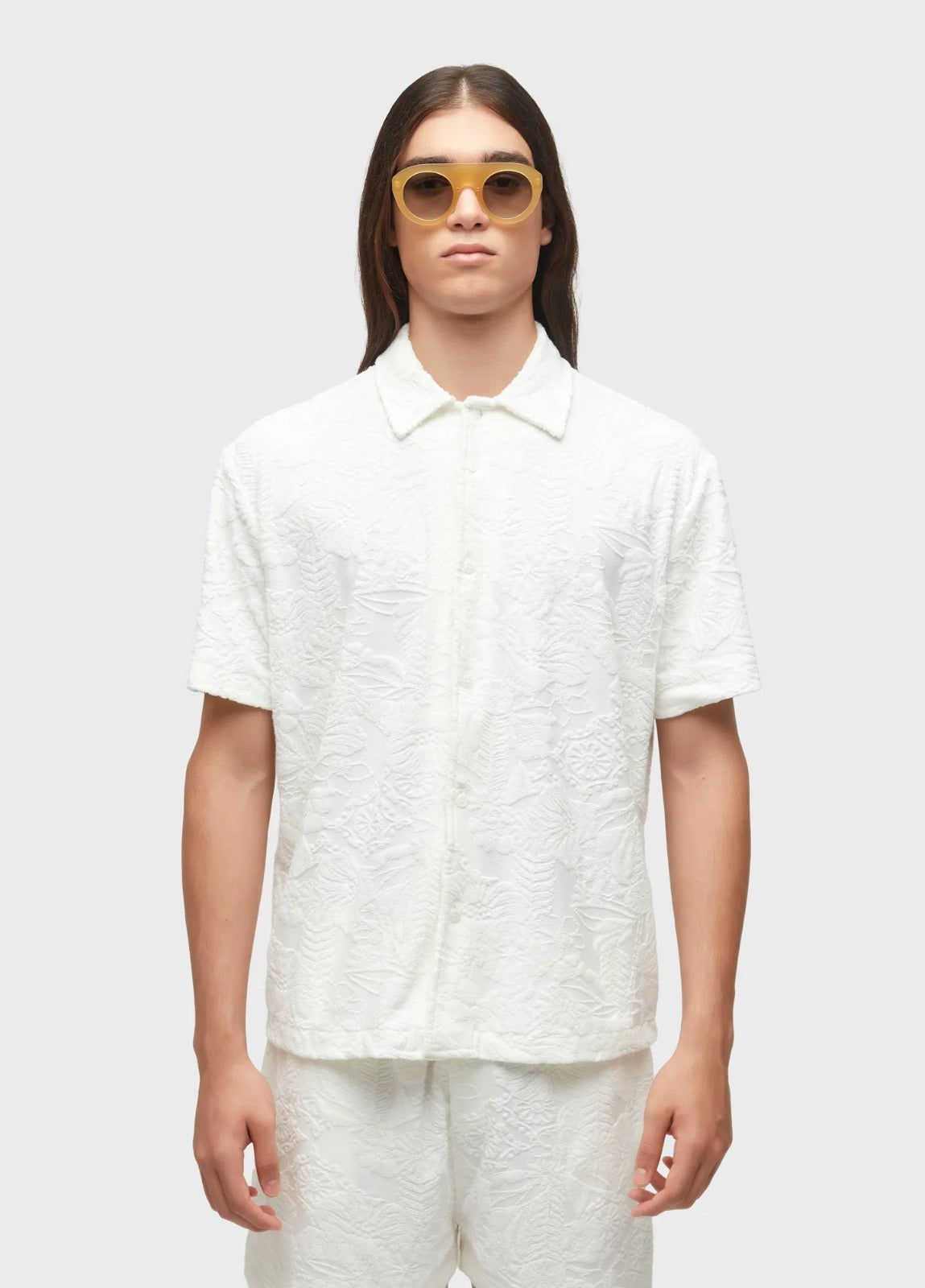 CAMISA OSKLEN NATURE JACQUARD ATOALHADO