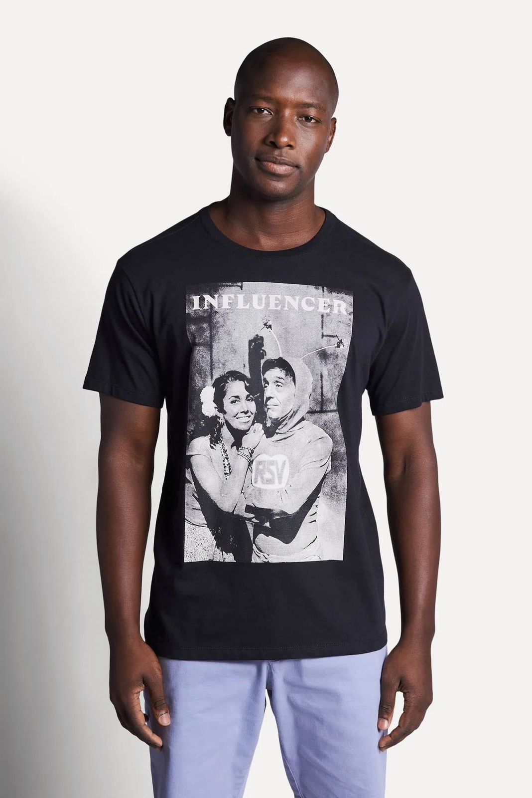 CAMISETA ESTAMPADA INFLUENCER HEROI