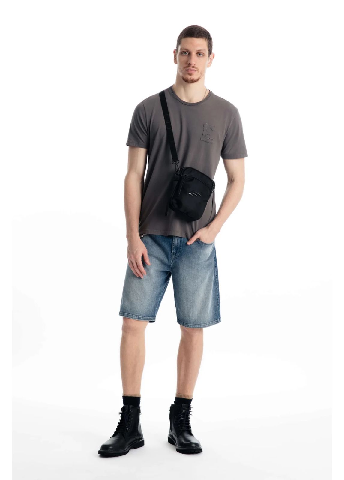 CAMISETA ELLUS FINE E WAFFEL OVER