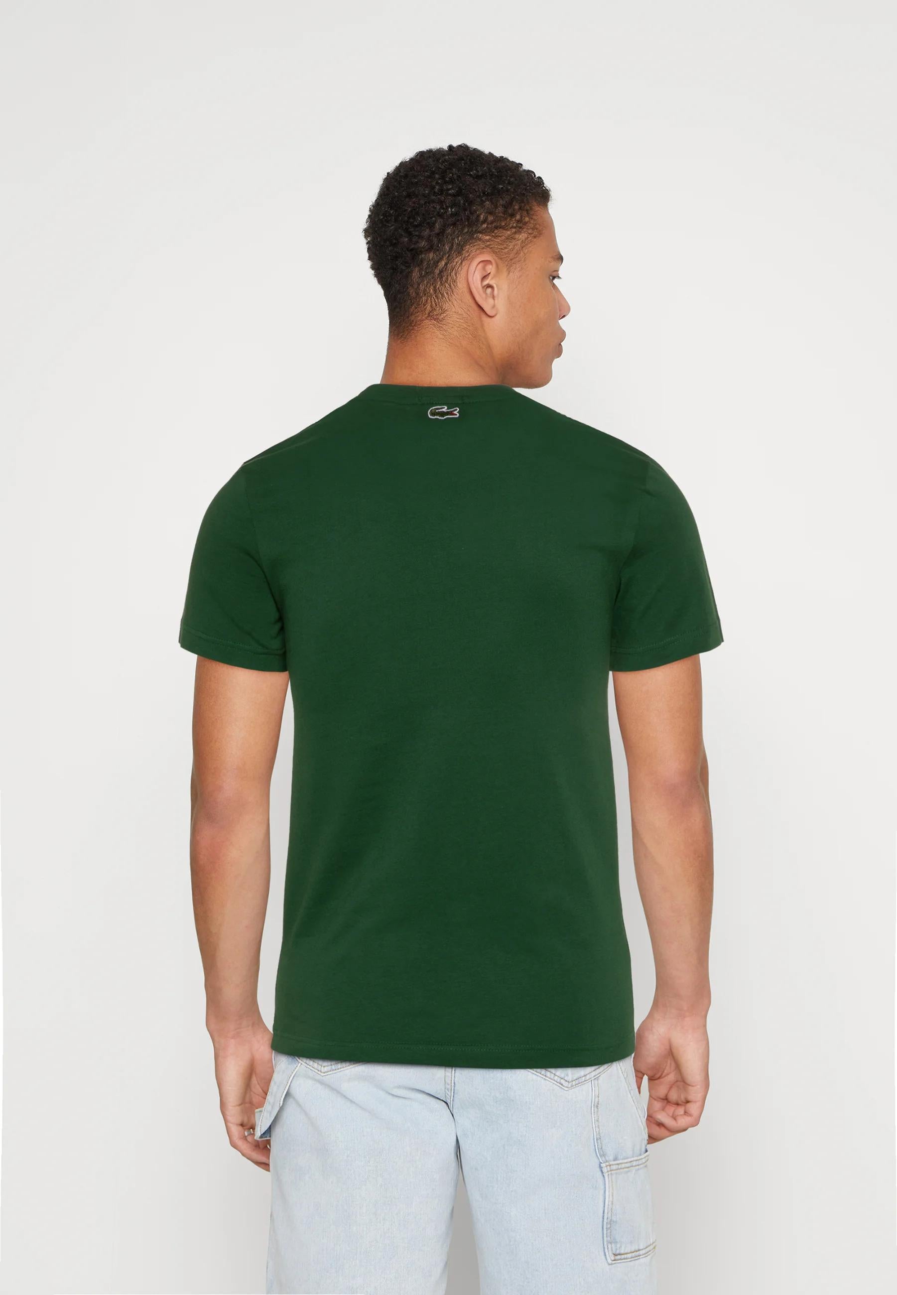 CAMISETA LACOSTE TH114723132 VERDE