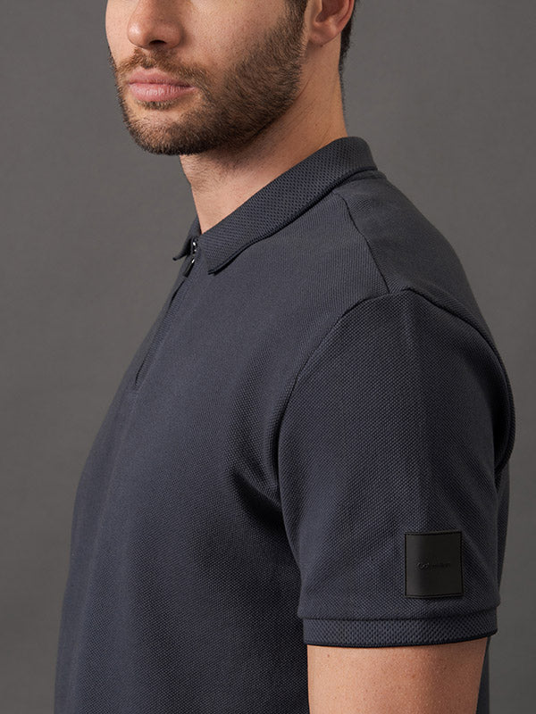 POLO CALVIN KLEIN MASCULINA PIQUET DESAGULHADO