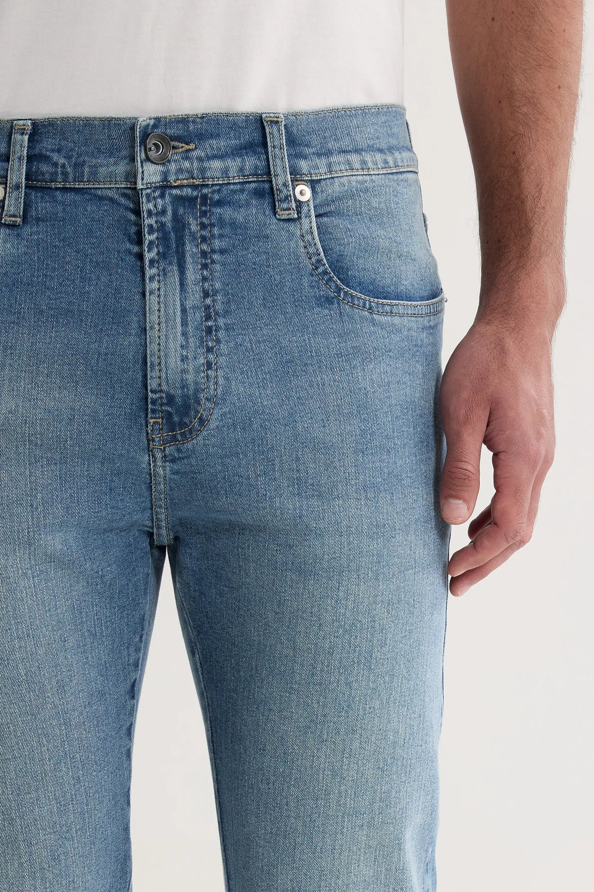 CALCA JEANS FOXTON REGULAR ONDA CLARA