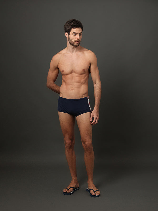 SUNGA CALVIN KLEIN TRUNK FAIXA BICOLOR