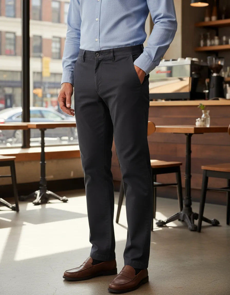CALÇA ELLUS MASCULINA COLOR TWILL POWER SLIM