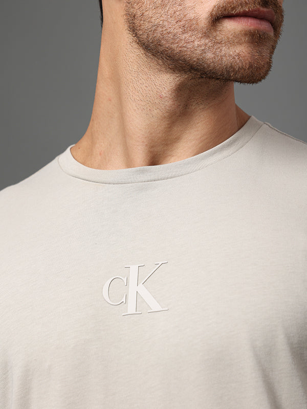 CAMISETA CALVIN KLEIN MASCULINA RUBBER PATCH