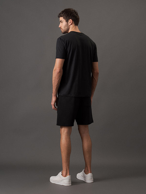 CAMISETA CALVIN KLEIN MASCULINA SLIM FLAME GOLA V