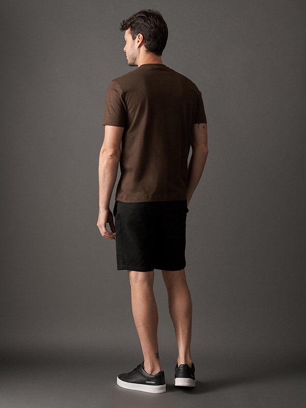 CAMISETA CALVIN KLEIN MASCULINA SLIM FLAME GOLA V