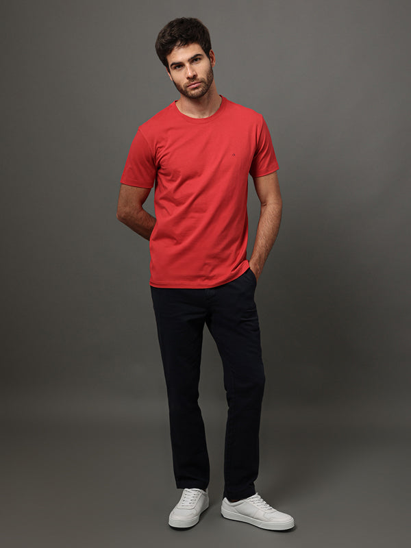 CAMISETA CALVIN KLEIN MASCULINA MEIA MALHA