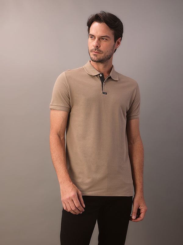 POLO CALVIN KLEIN MASCULINA PREMIUM