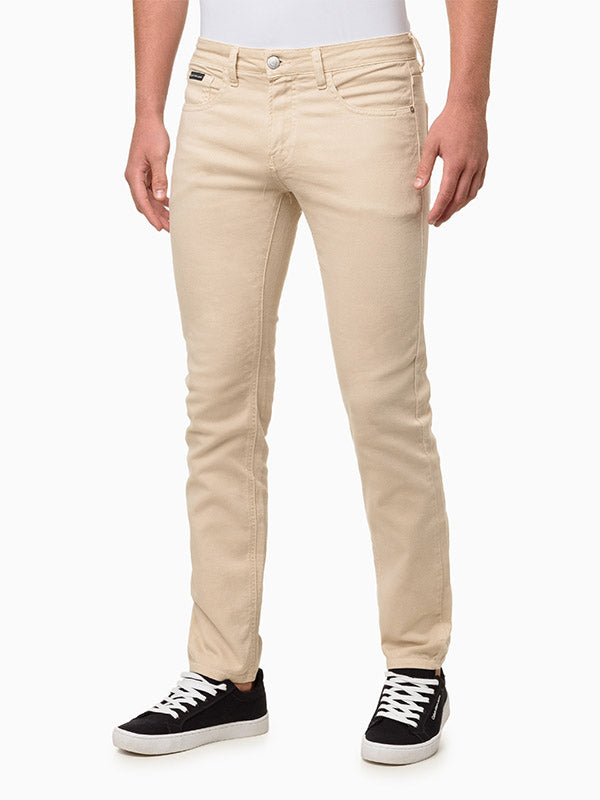 CALÇA CALVIN KLEIN MASCULINA COLOR SKINNY 5 POCKETS