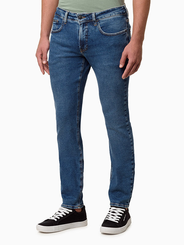CALÇA CALVIN KLEIN JENS MASCULINA SKINNY AZUL MEDIO