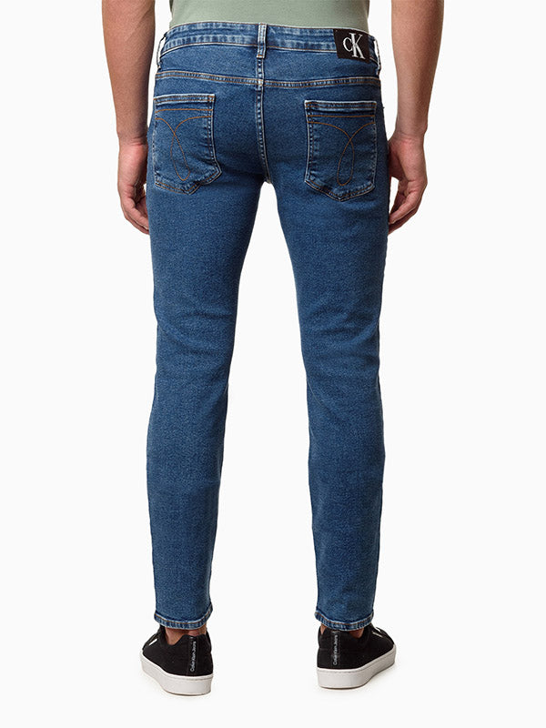 CALÇA CALVIN KLEIN JENS MASCULINA SKINNY AZUL MEDIO