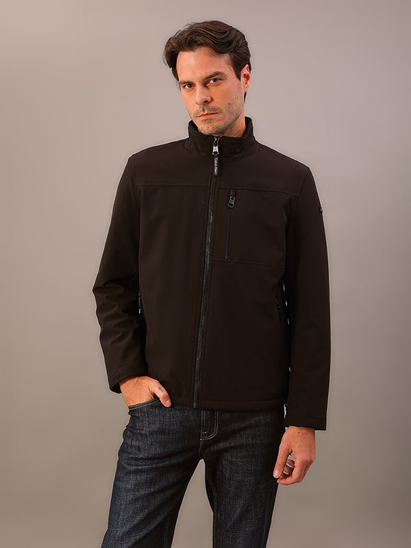 JAQUETA CALVIN KLEIN MASCULINA SOFT SHELL