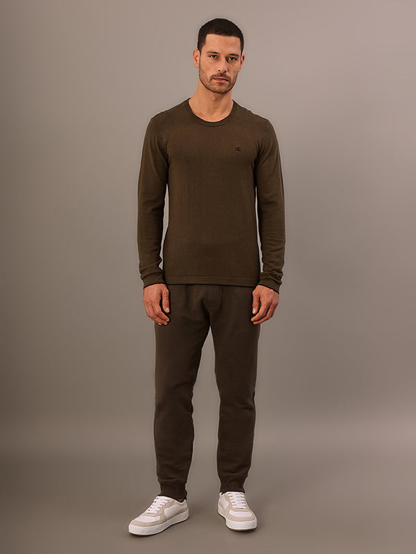 SUETER CALVIN KLEIN GOLA CARECA ALGODAO